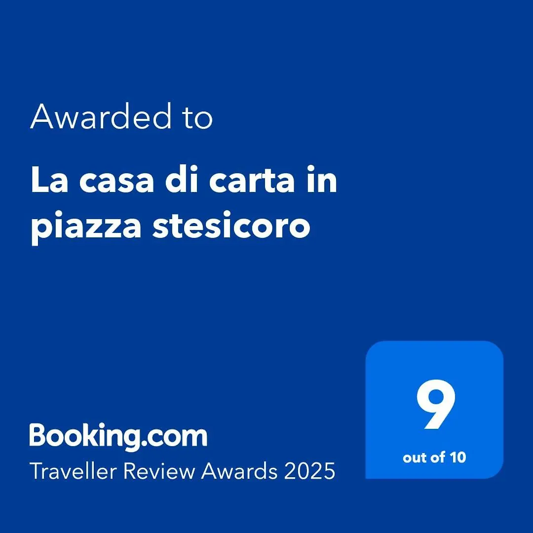 Appartement La Casa Di Carta In Piazza Stesicoro à Catane